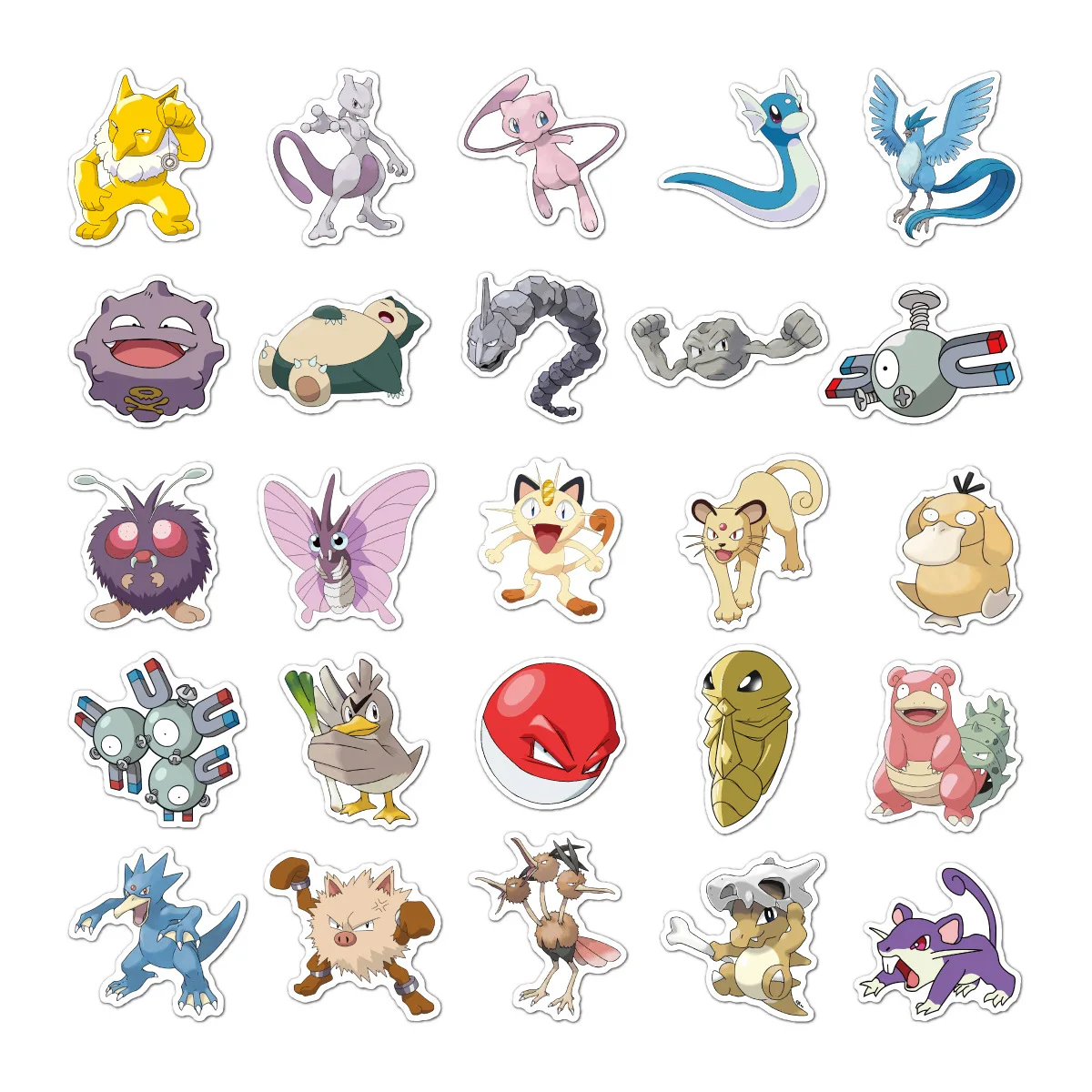 50 Uds pegatinas Pokemon juguetes para equipaje monopat&iacute;n del ordenador port&aacute;til del tel&eacute;fono Moto bicicleta pared pegatina para guitarra impermeable bricolaje juguetes de pegatinas-3