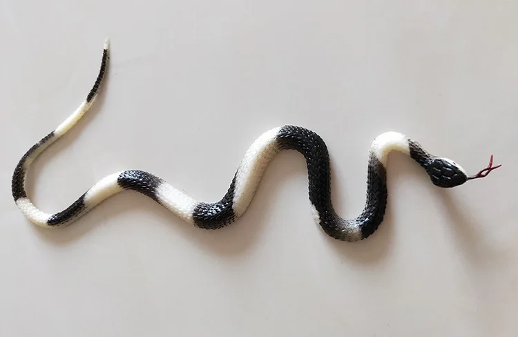 Пластиковая игрушка змея забавная смешная катушка имитация мягкой страшной