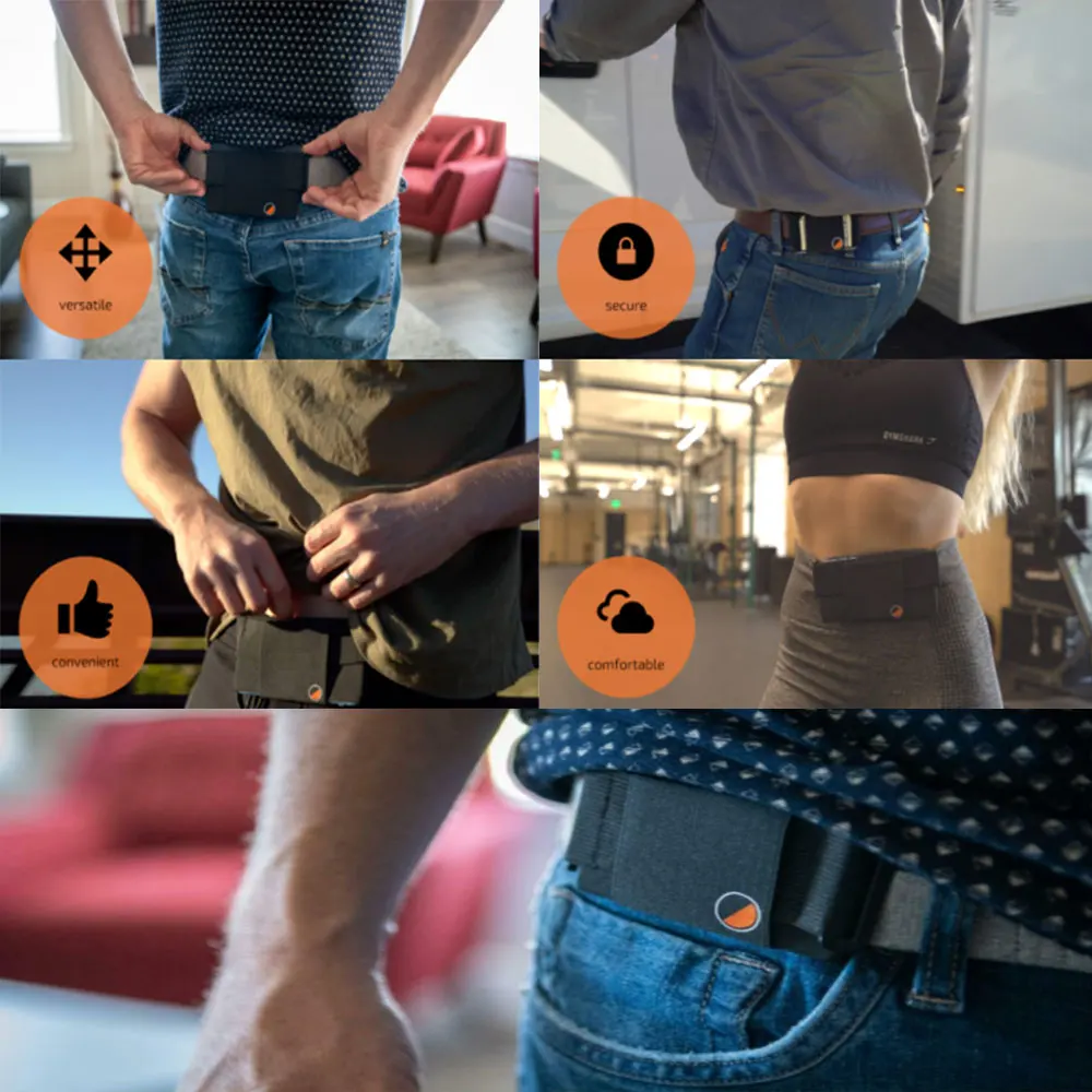 Invisible Wallet Waist Bag Outdoor Mini Minimalist Sports Pouch for Key Card Phone 2019 New | Спорт и развлечения