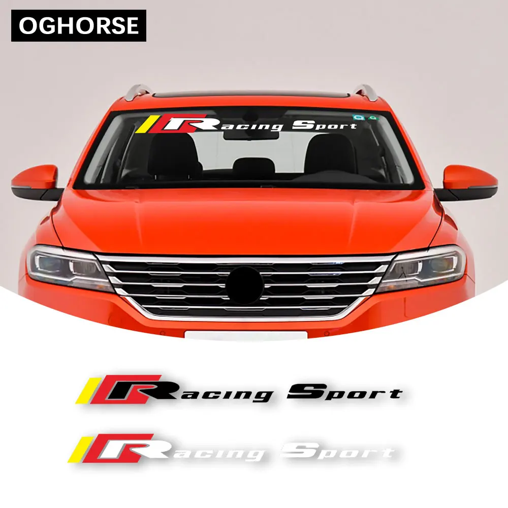 

Car Styling Front & Rear Windshield Window Decal Sticker For Volkswagen Golf 5 6 7 Polo Passat B5 B6 B7 Tiguan Scirocco CC Bora