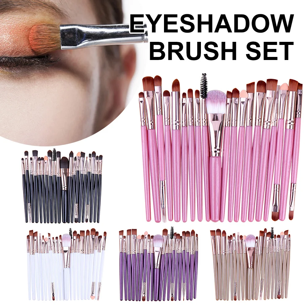 

20pcs Makeup Brush Set Synthetic Makeup Brush for Foundation Conceals Eyeshadow Brows Lip Makeup Tool for Women