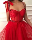 Красные выпускные платья, новинка 2021, женские вечерние платья для официальной вечеринки, вечерние платья, длинное вечернее платье