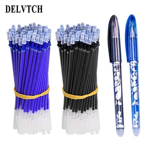 DELVTCH 101 шт.компл. 0,5 мм стираемая ручка заправка стержень для офиса аксессуары синие Черные чернила ручка инструменты для письма