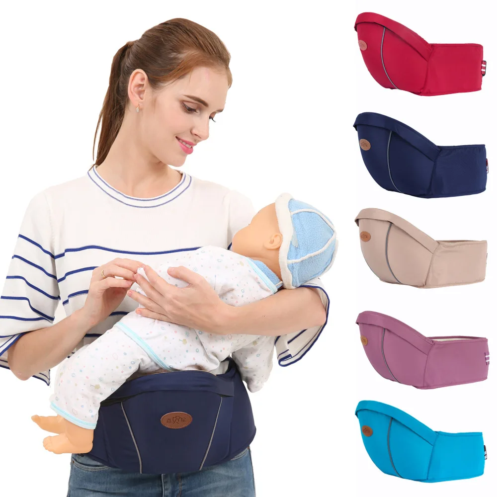 

0-36M Ergonomic Baby Carrier Waist Stool Walkers Baby Sling Hold Waist Belt Backpack Hipseat Belt Kid Adjustable Infant Hip Seat