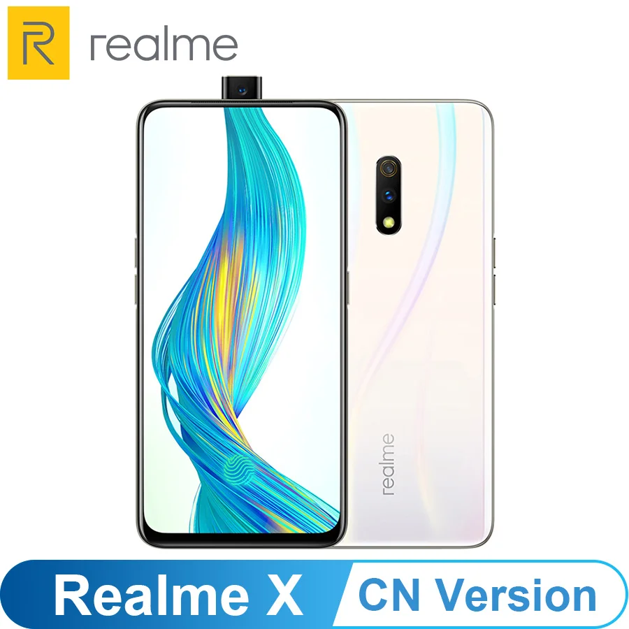 Версия CN OPPO Realme X 6 53 &quotAndroid 9 0 2340X1080 4/6/8 ГБ 64/128 ROM 48.0MP отпечаток пальца Snapdragon 710 4G LTE