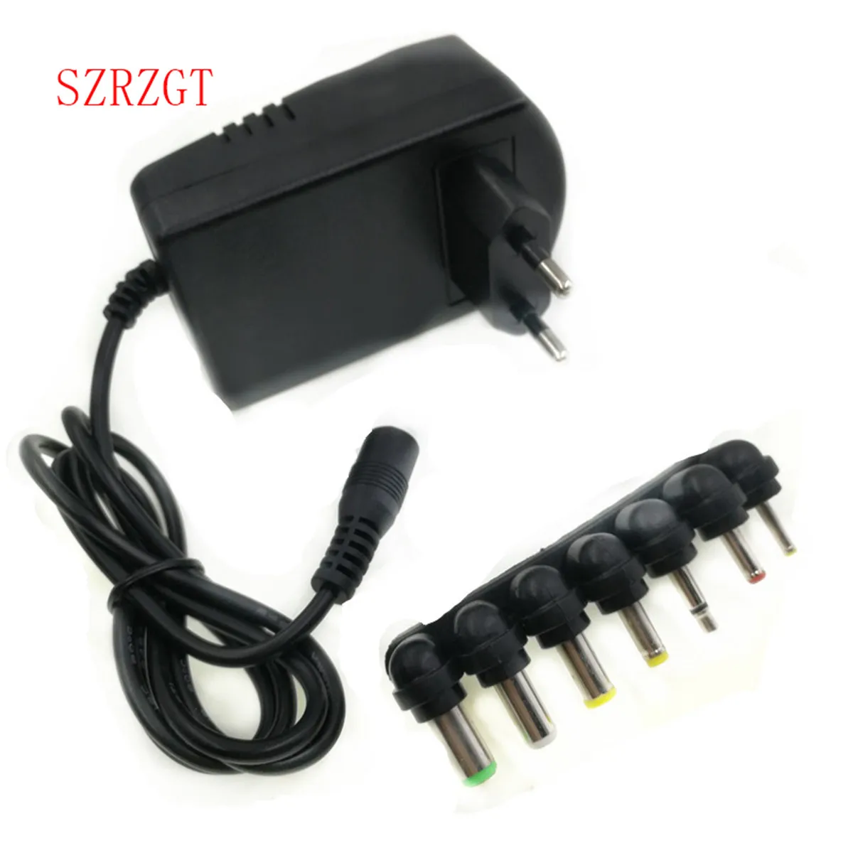 Универсальный адаптер питания мульти 3 в 6 9 12 В фотокабель 7 вилок адаптеров 3A