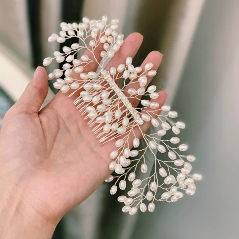 Роскошные аксессуары для волос невесты новые свадебные украшения ручной работы