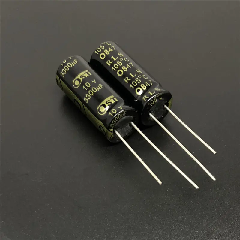10 шт. 3300 мкФ 10В OST RLS 10х25 мм долгий срок службы Низкий ESR 10V3300uF материнская плата