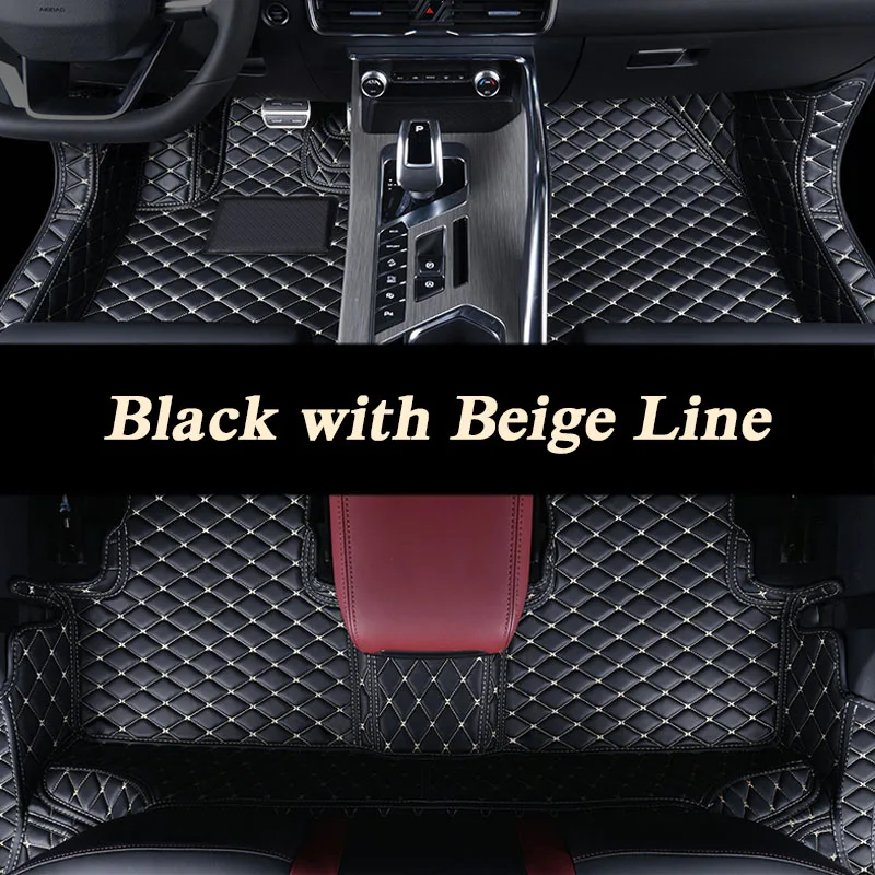 

Car Styling PU Leather Foot Mat For Geely Coolray 2018-Present LHD Floor Carpet Protector Waterproof Pad Auto Accessory