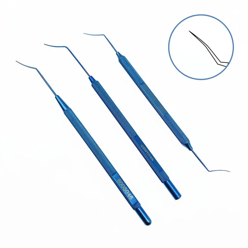 Хирургический инструмент для офтальмологического глаза титановый сплав длина 12