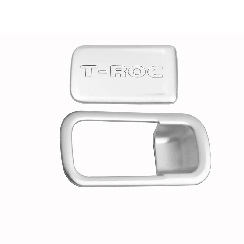 

2pcs Car Interior Sticker Glove box For Volkswagen T-ROC TROC 2017 2018 2019
