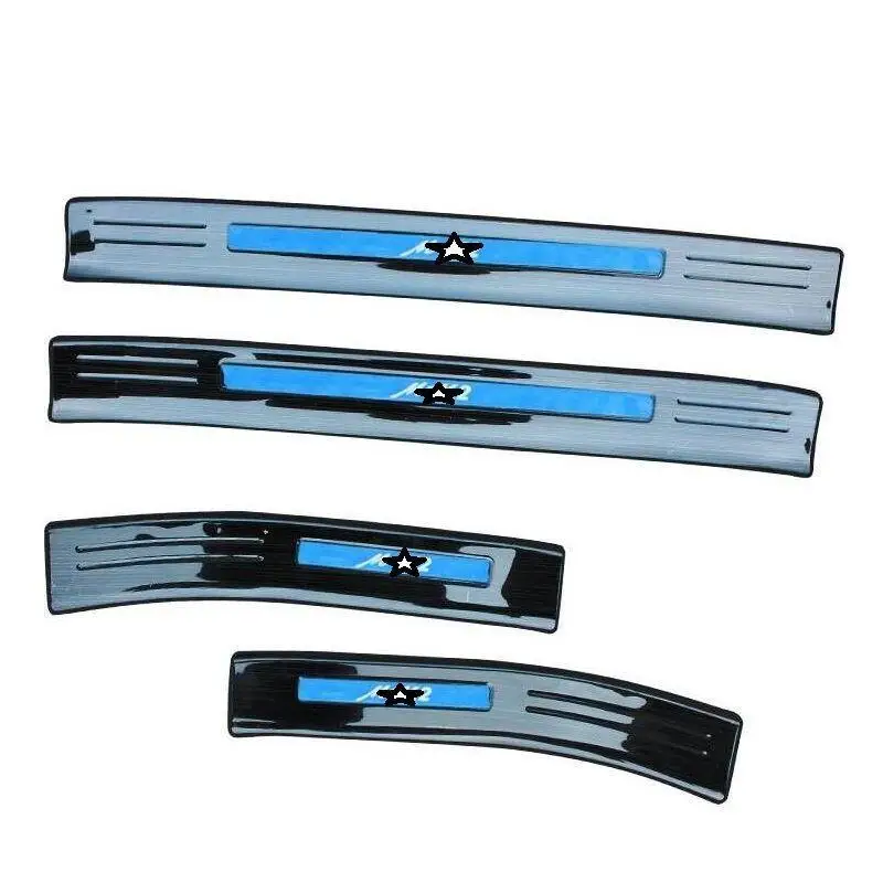 Модифицированная Хромовая Автомобильная педаль для ног дверные ручки внешние