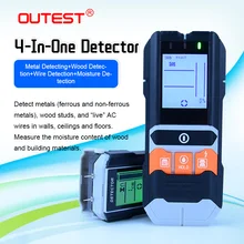OUTEST 4 in 1 Digital stud finder Detector AC Wiring wall scanner Professional Copper Wood Wall Scanner Moisture tester