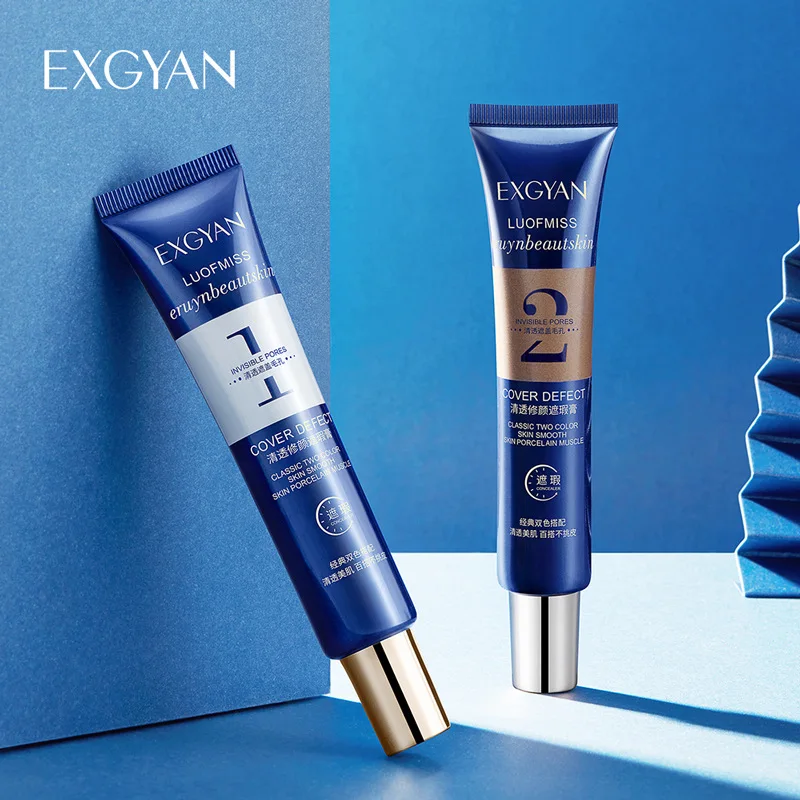 Прозрачный двухцветный консилер увлажняющий истончение и даже Осветляющий