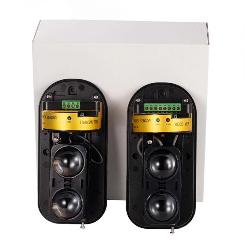 

Hot TTKK Two Beams 2 Beams Infrared Detector Alarm ABT-100 Perimeter Alarm Anti-Glare Up to 50000LUX