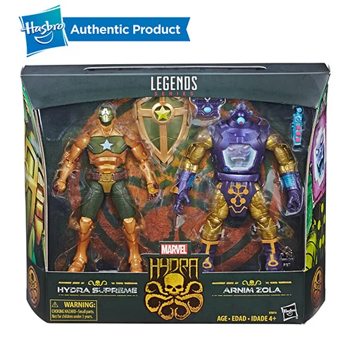 HAIL HYDRA 2PK Hasbro Marvel Legends серия человек-муравей и ОСА масштаб в стиле фильма X-Con Luis и Marvel's Ghost Коллекционная фигурка - Цвет: HAIL HYDRA 2PK