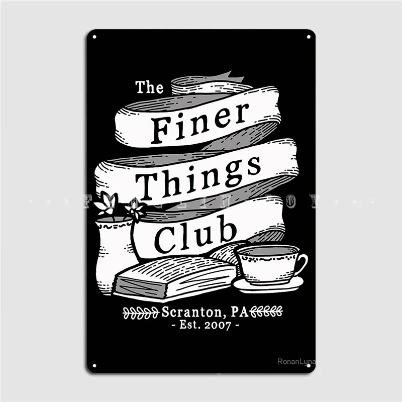 

The Office Tv Show Metal Sign Designing Mural Club Poster Tin sign Posters