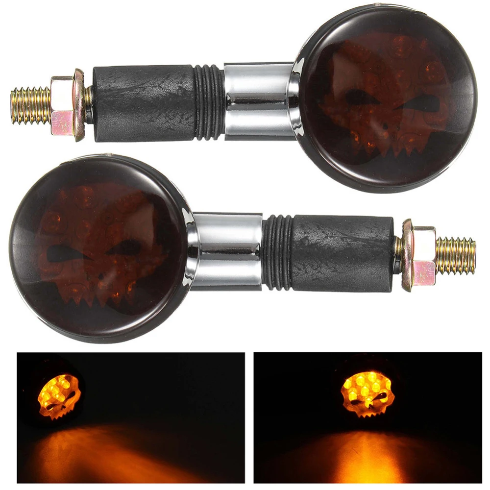 

2pcs 12LED 12V General Motorcycle Turn Signal Assembly Light Lantern Blinker Indicator Motorcycle Modified Supplies Turning