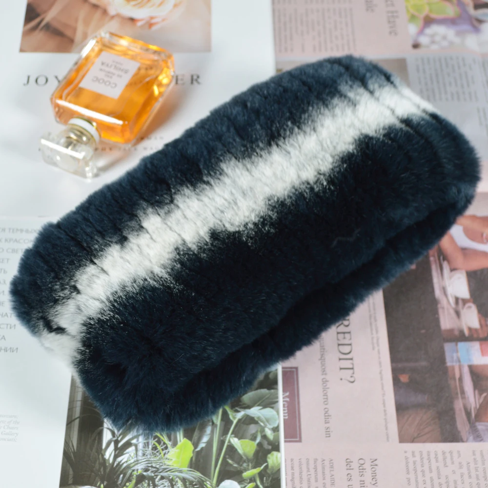 2020 зимний женский натуральный Рекс кроличий меховой шарф Теплый Хорошие