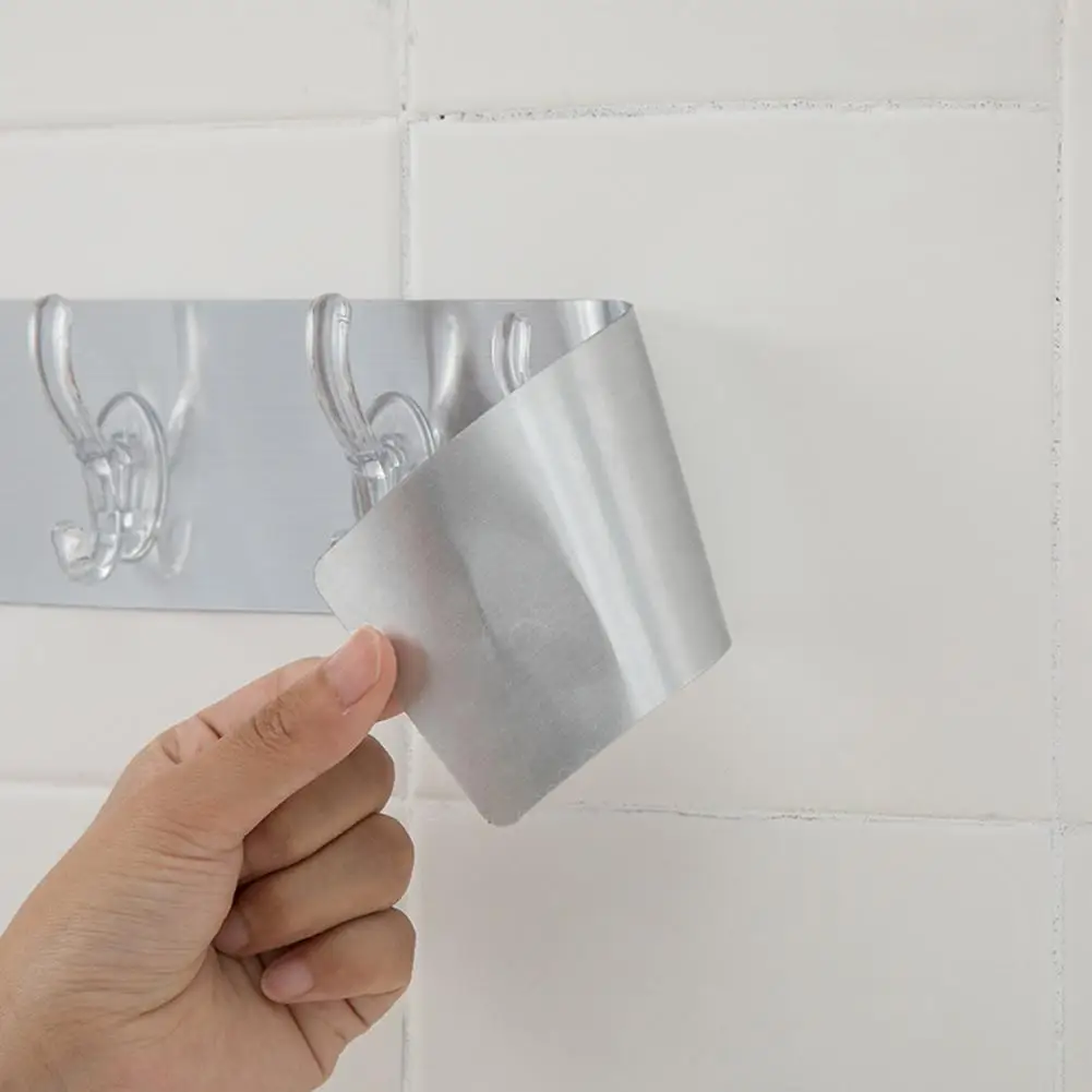 

Transparent Hooks Waterproof Multipurpose High Quality Traceless Hooks for Dormitory Hanging Hook For Kitchen Bathroom Office