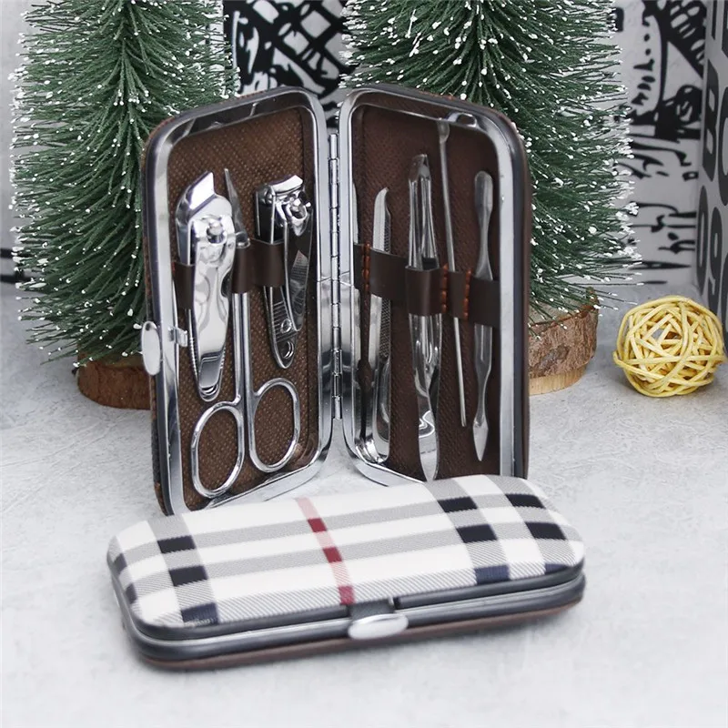 7 шт./компл. Роскошные посылка Многофункциональный педикюр/Маникюрный набор