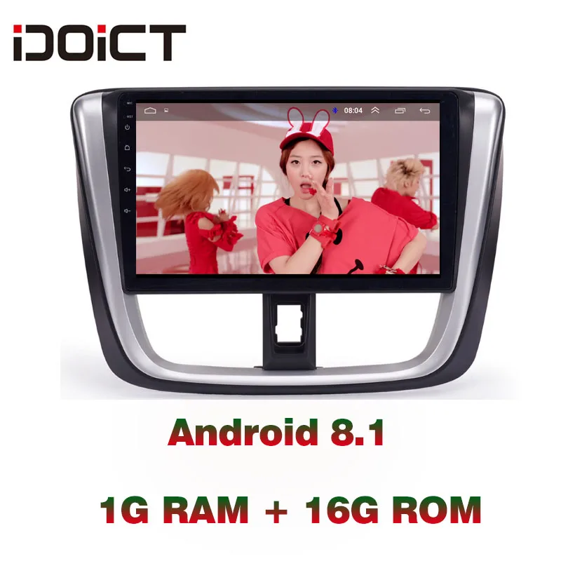 Автомобильный DVD плеер IDOICT Android 9 1 с GPS навигацией мультимедийный проигрыватель