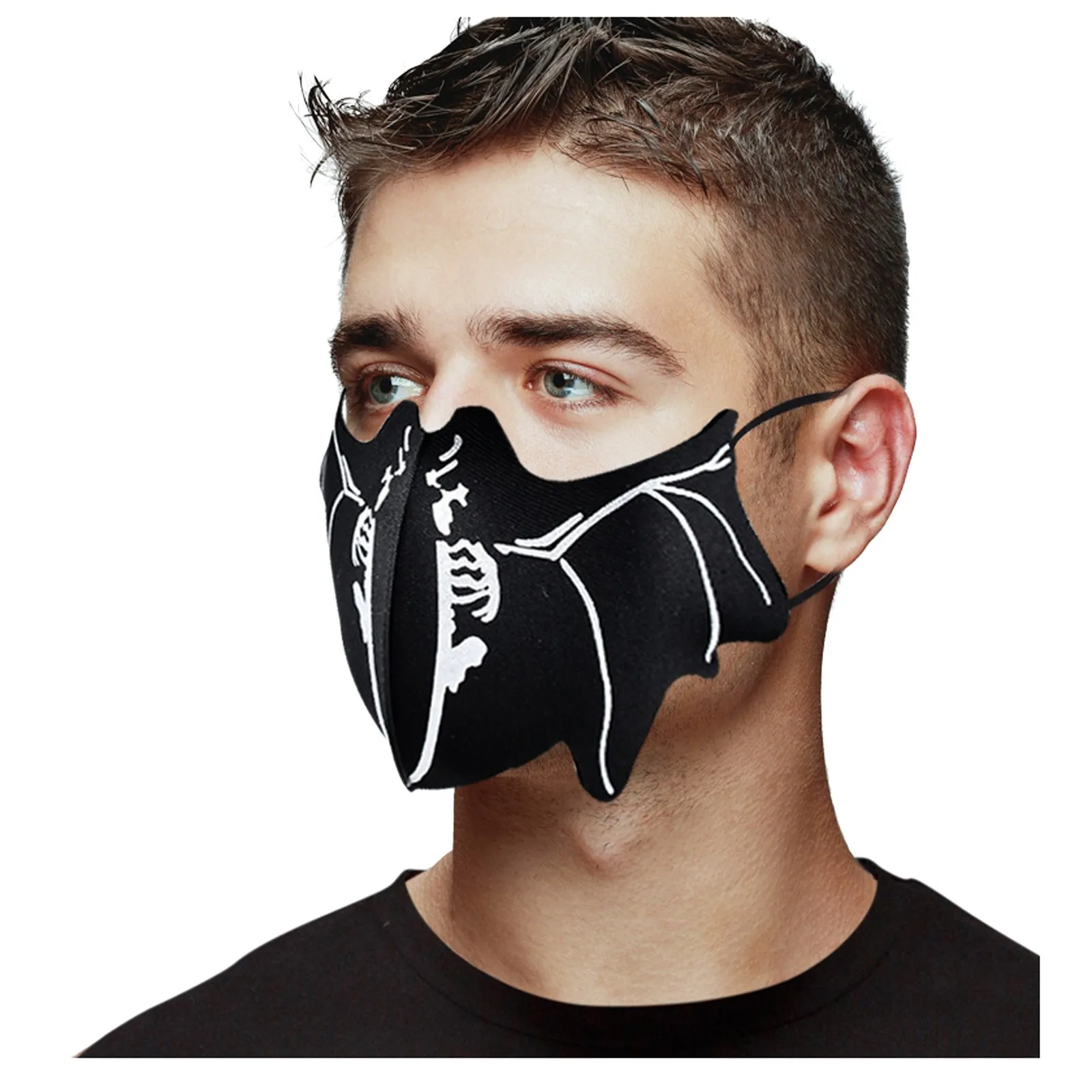 3d-маски летучая мышь бабочка черные для взрослых моющаяся ветрозащитная смога