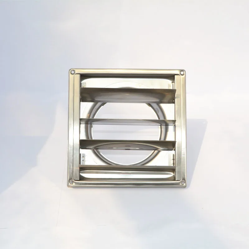 Квадратные жалюзи вентиляционные отверстия настенные из нержавеющей стали