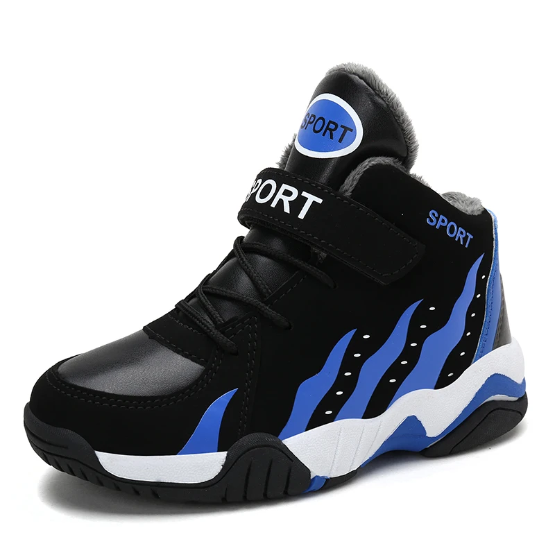 

NEXNan Winter Children Casual Shoes For Kids Sneakers Boys Shoes Girls Snow Sneakers Plush Warm Sport Trainers Basketball