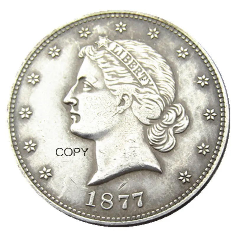 1877 Paguet Head Half Dollar Patterns Silver Plated Copy Coin