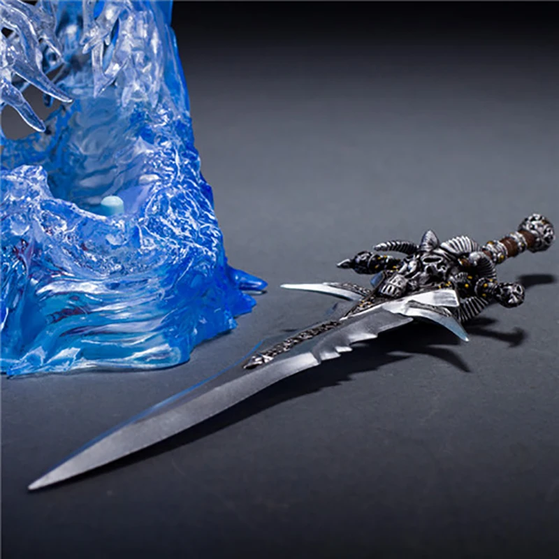Вау Артас менетил оружие фройскорна меч с подсветкой Figma Starz игра аниме ПВХ