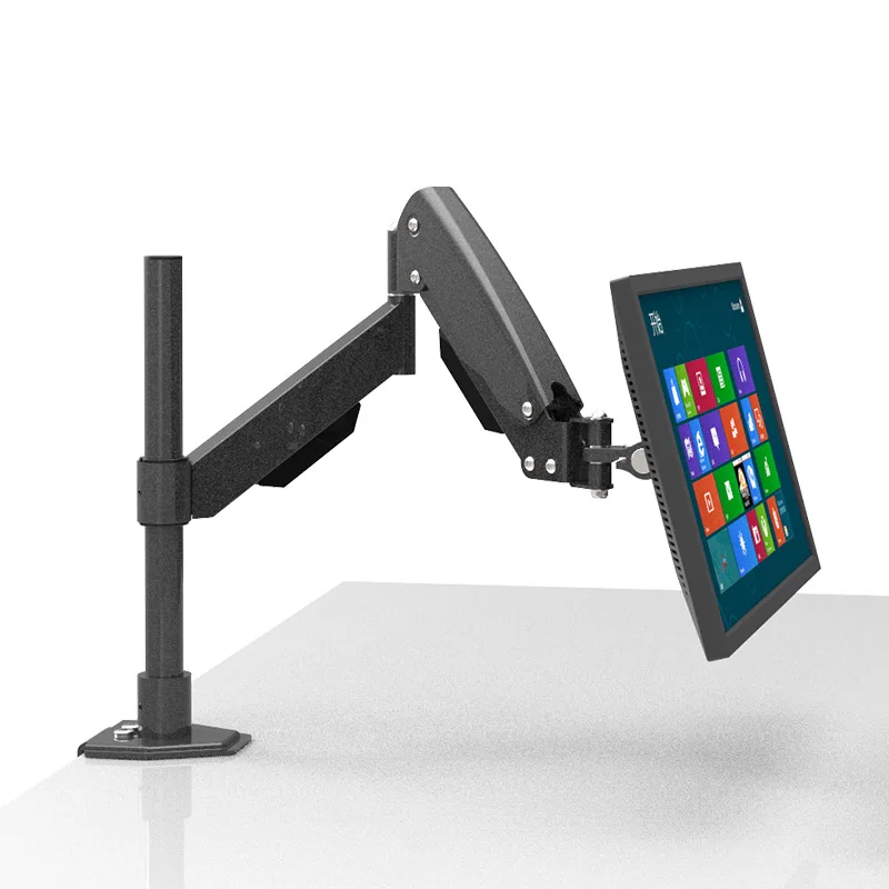 Сверхмощный газовый пружинный кронштейн для ЖК стола зажимной держатель