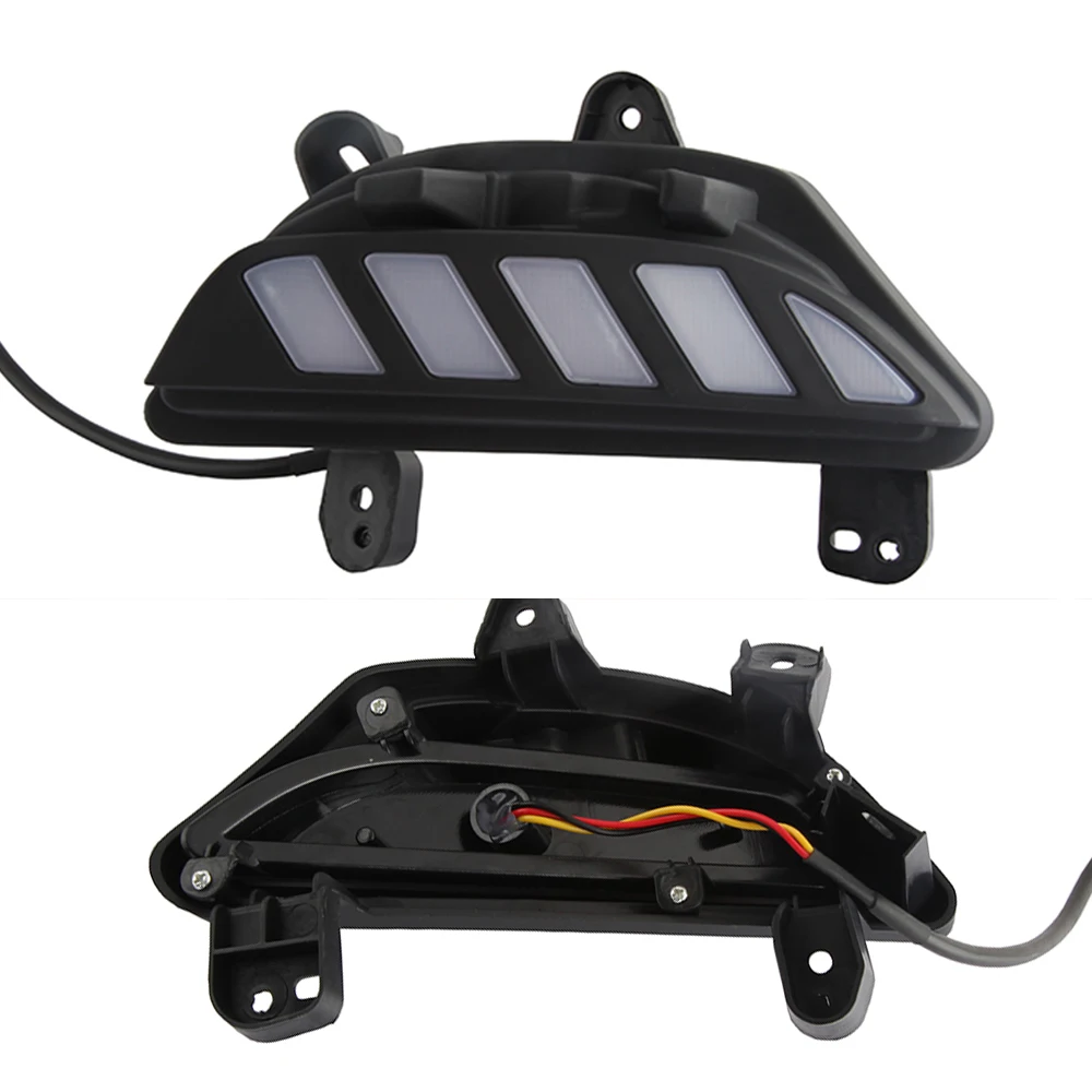 Автомобильная проблесковая 2 шт. автомобиль Динамический светодиодный