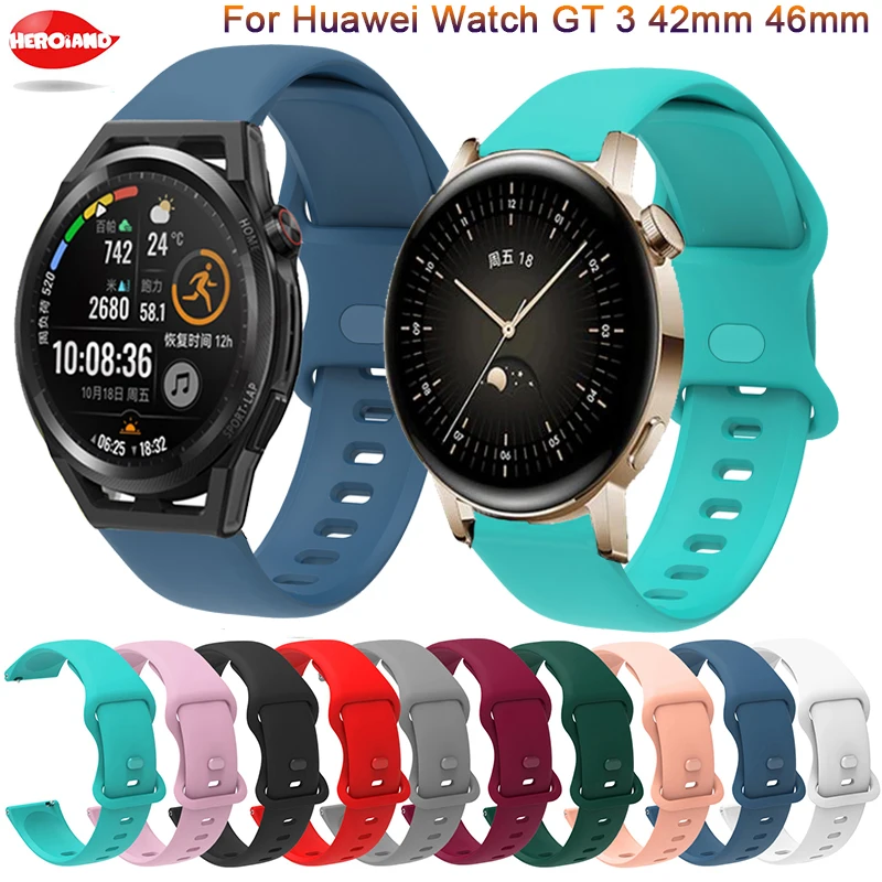 Ремешок сменный для наручных часов Huawei Watch GT3 GT 3 GT2 2 42 мм 46 | Электроника