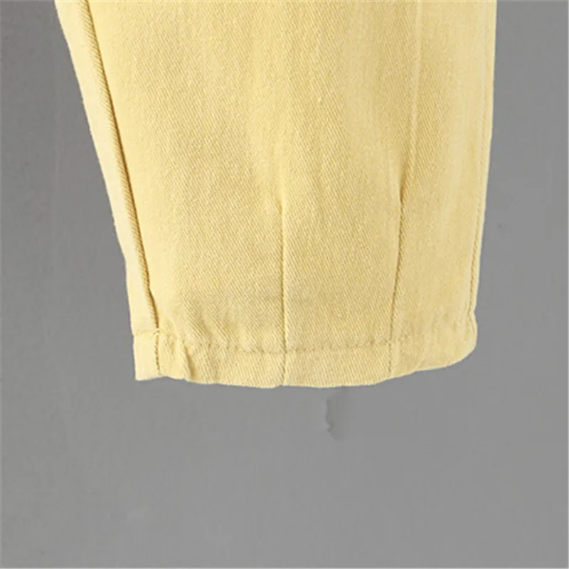 Plus Size Pants For Women In Spring Autumn Wear Elastic Waist Cotton Fabric Loose Trousers Large Size Casual Pants For Fatlady
