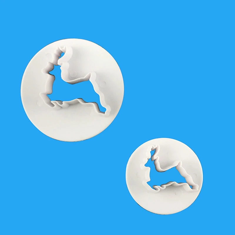 Рождественская форма в виде оленя для печенья 2 шт. | Дом и сад