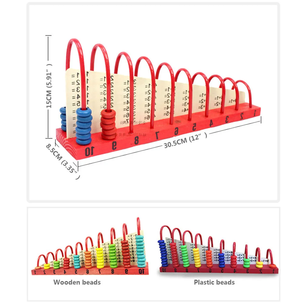 

Kids Wooden Toys for Children Abacus Counting Beads Maths Learning Educational Toy Montessori Educational Wooden Toys Gift