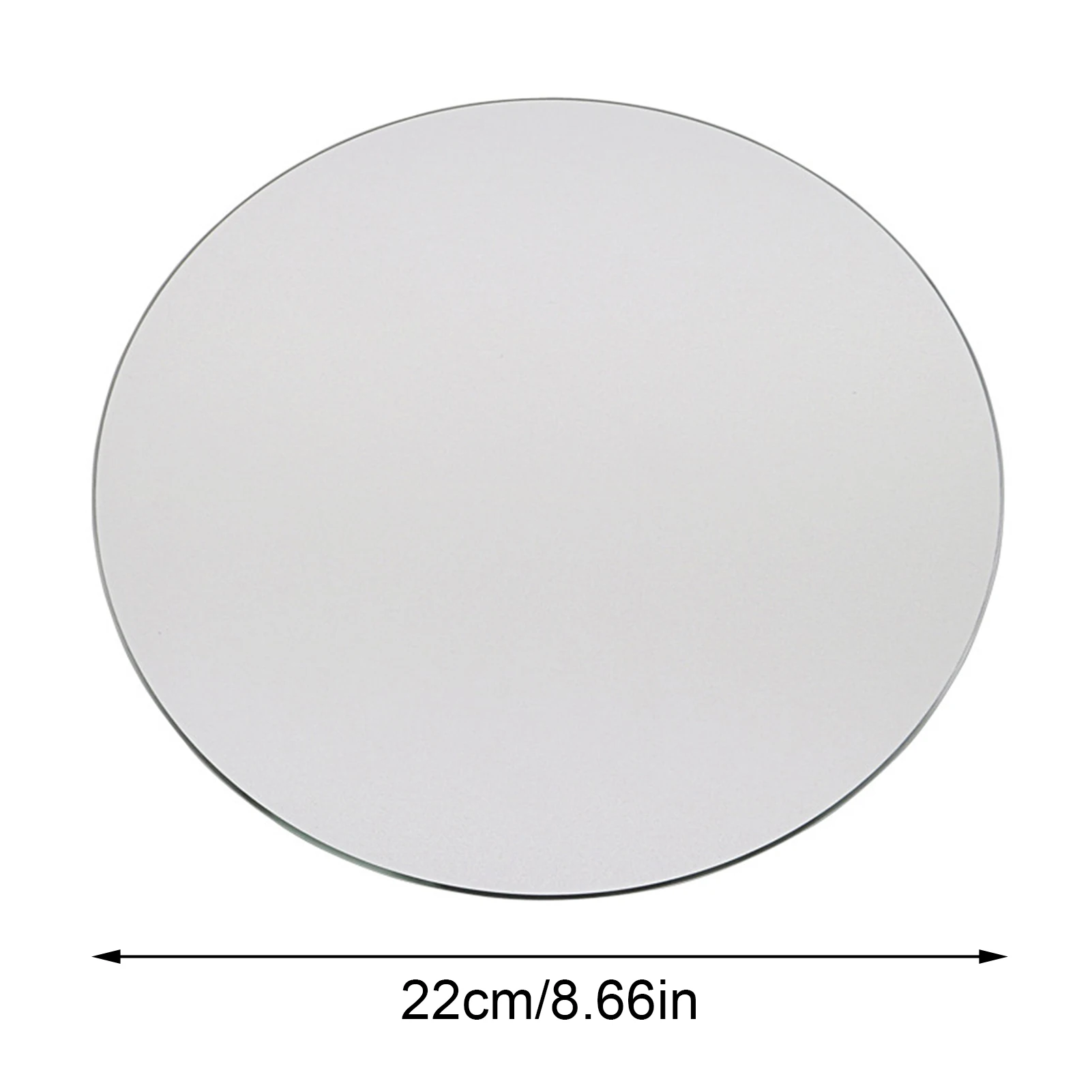 

220*220mm Metal Aluminum Mouse Pad 8.66 Inch Double Side Round Mouse Mat Dropshipping Wholesale