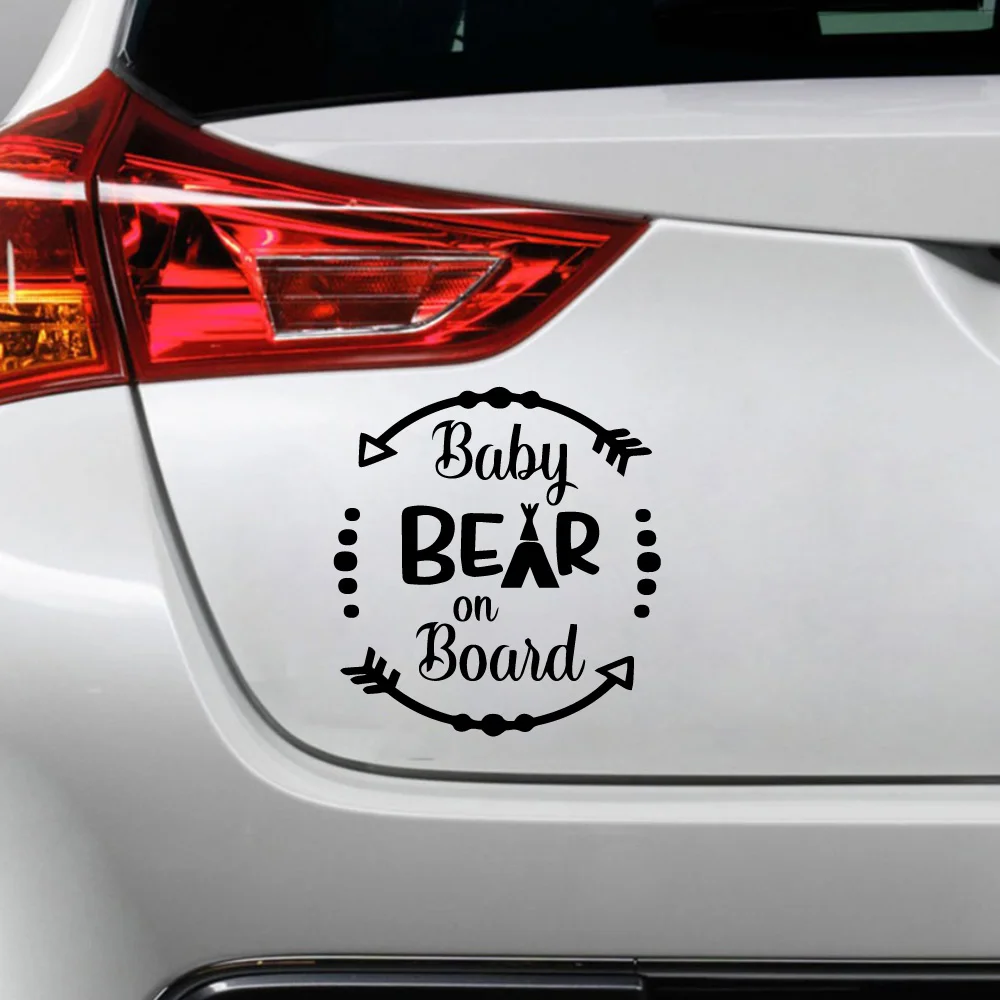 

Creative Baby on board Car Sticker Fun Personality Car Sticker Decal Car Styling