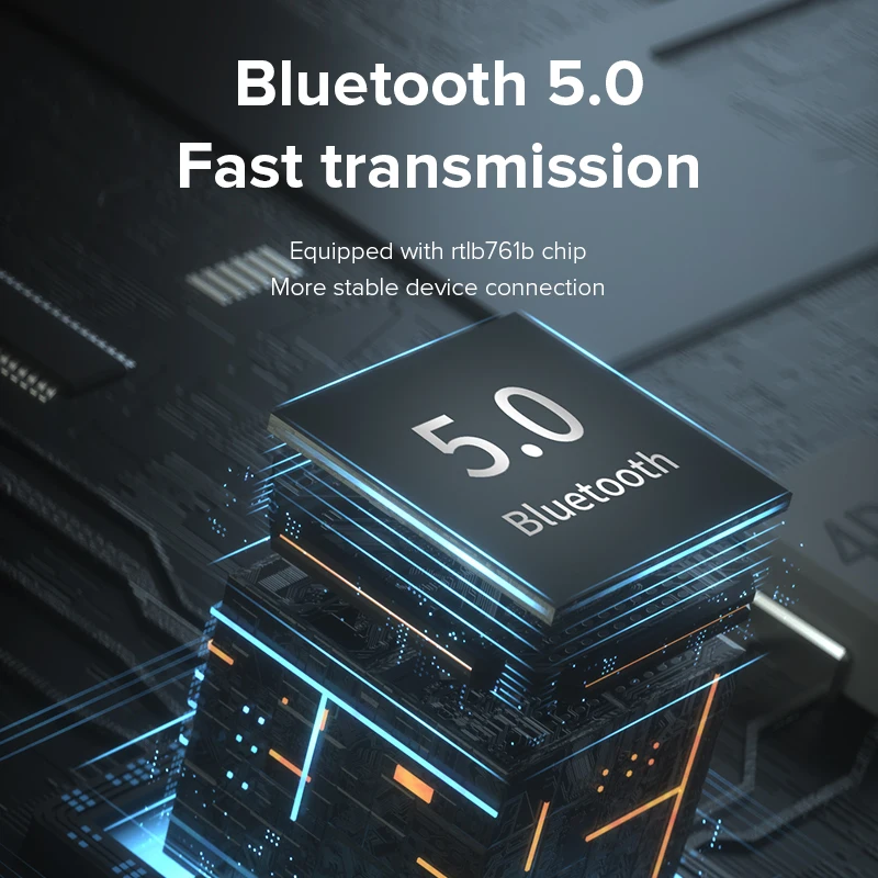 USB Bluetooth адаптер приемник передатчик 5 0 аудио беспроводной для ПК динамик мышь