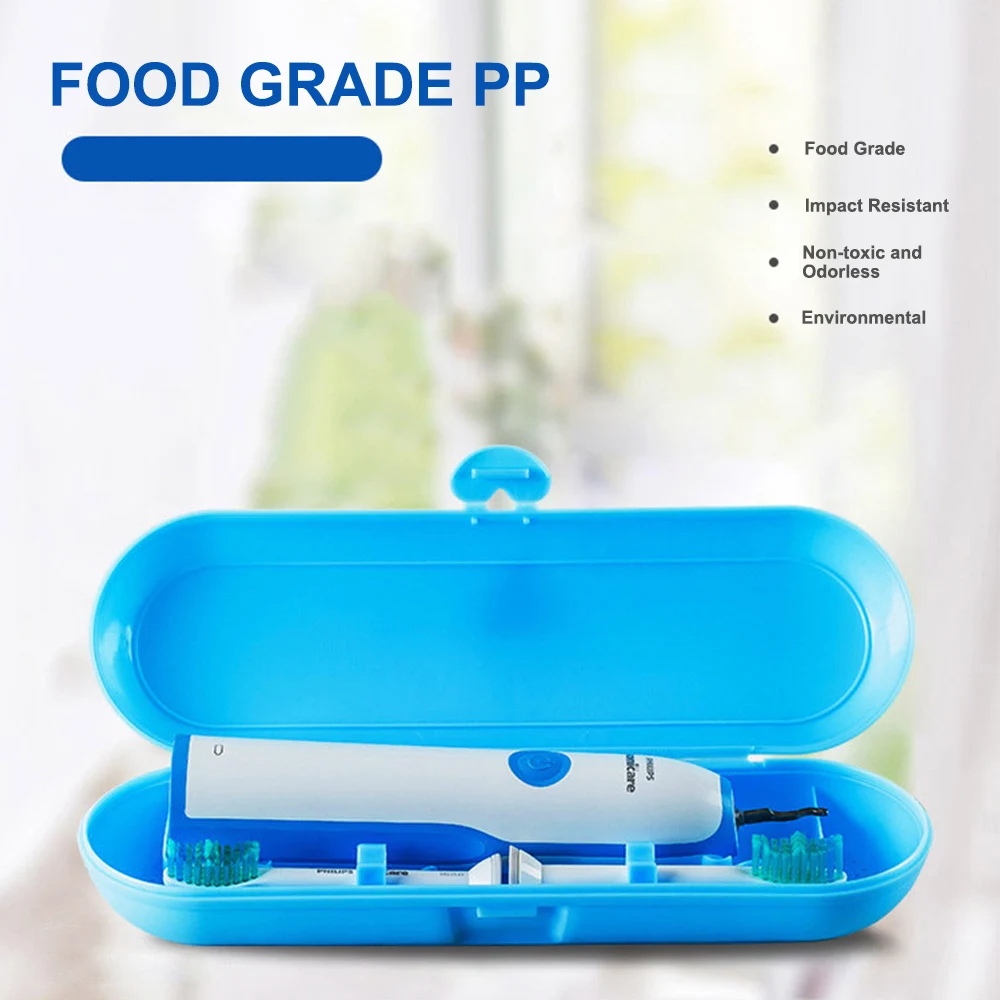 

Portable Waterproof Toothbrush Holder Toothpaste Case Cover Travel Electric Toothbrush Box Travel Case