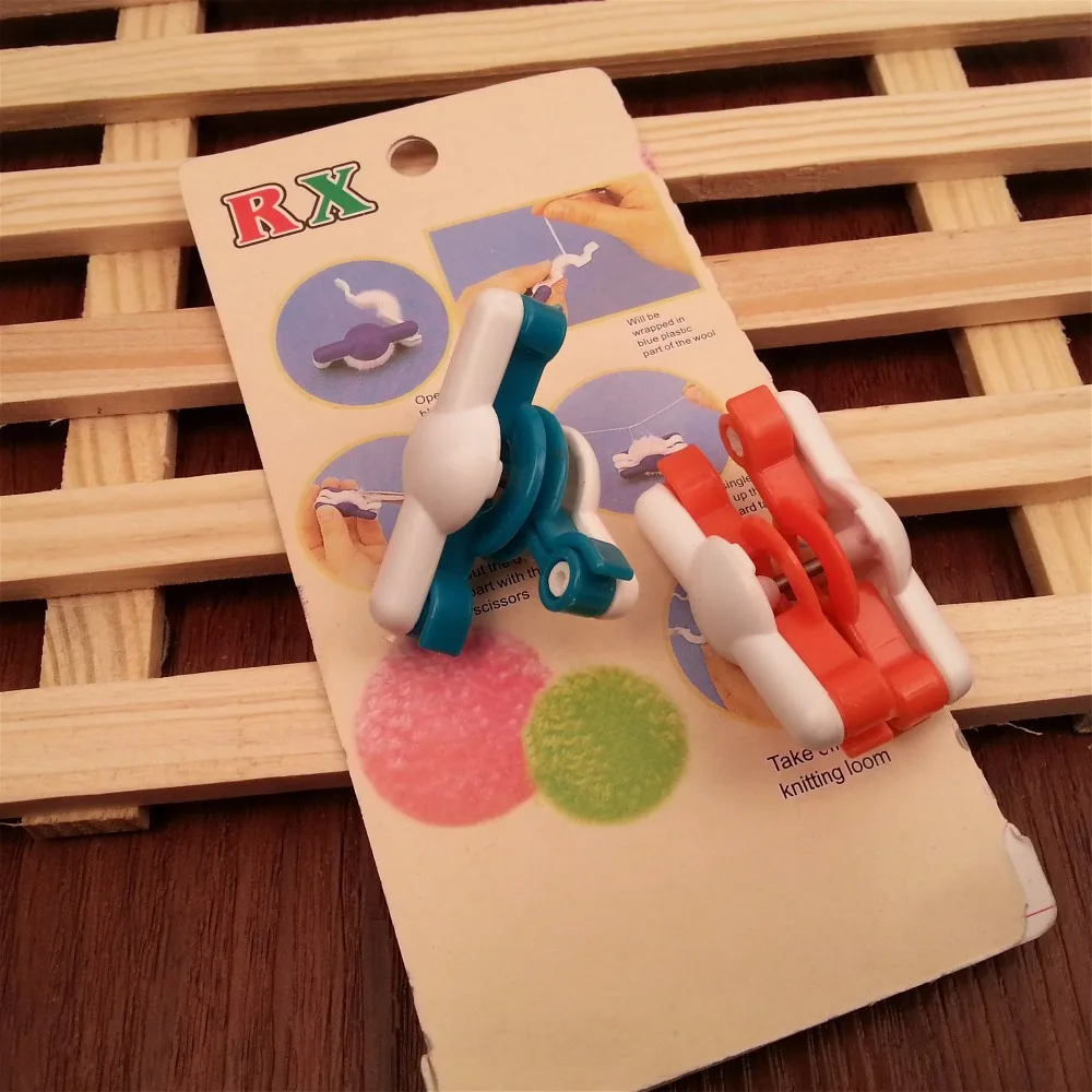 

Pom Pom yarn maker knitting loom weaving Fluff Ball 20,25mm for weaved handmade crafts needlewrok Needle Craft Knitting Tool DIY