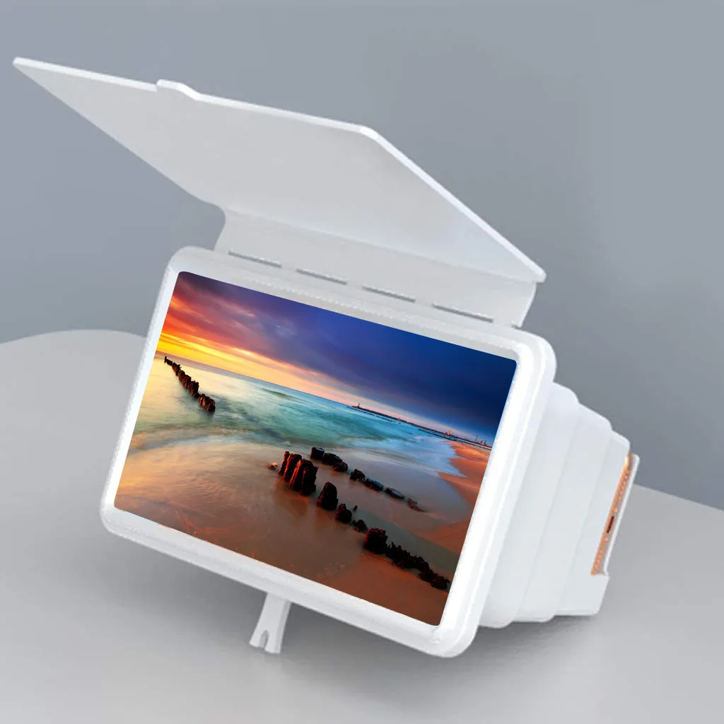 Фотоусилитель для экрана увеличитель смартфона видеосъемки 12 дюймов настольная