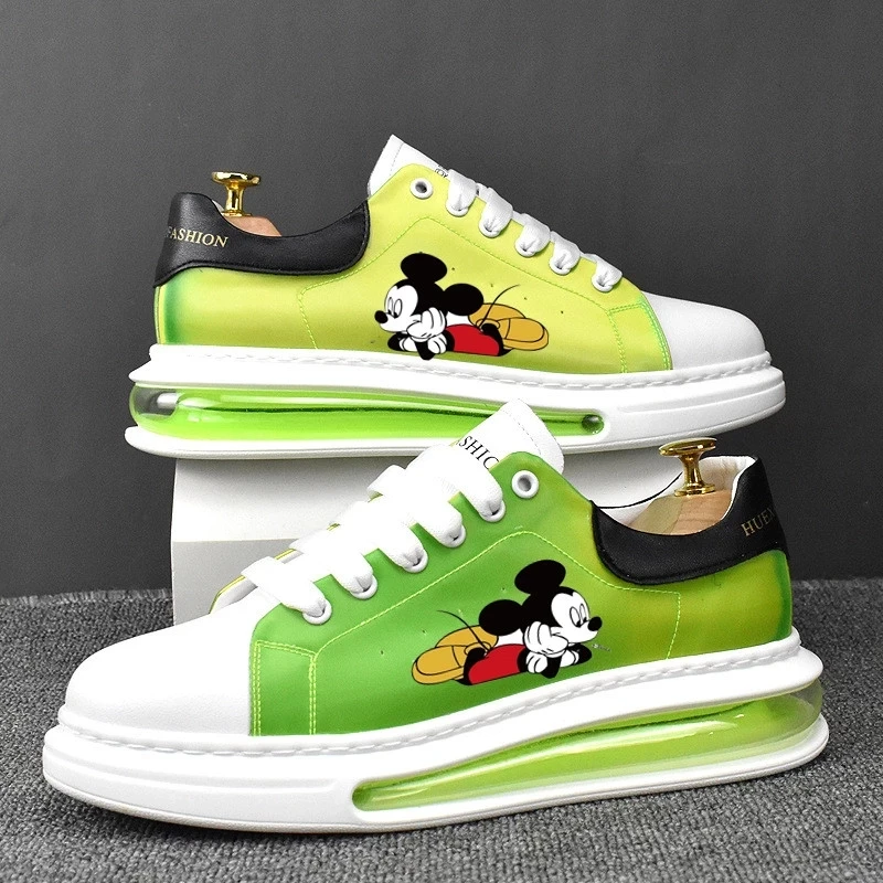 

Disney children's cartoon Mickey Mouse boy adult non-slip soft sole casual flat shoes sports shoes student running shoes