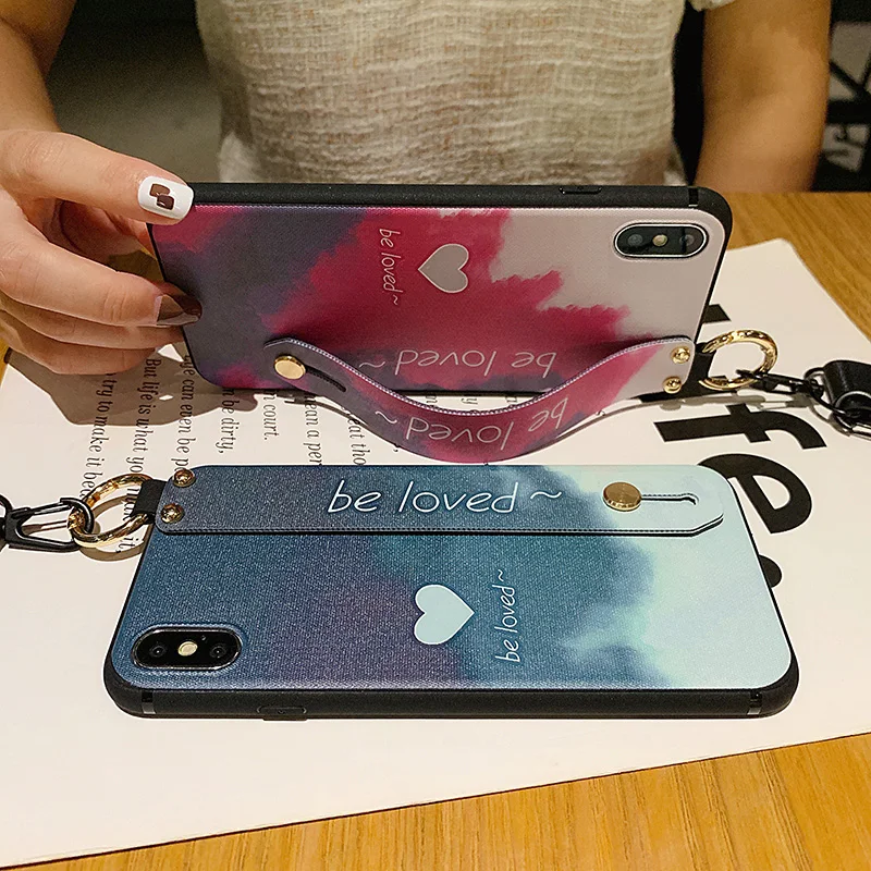 Чехол-держатель Aweful для Redmi note 10 pro 9 9S Note 7 8 K20 K30 K40 POCO X2 X3 Xiaomi Mi CC9 A3 lite с ремешком |