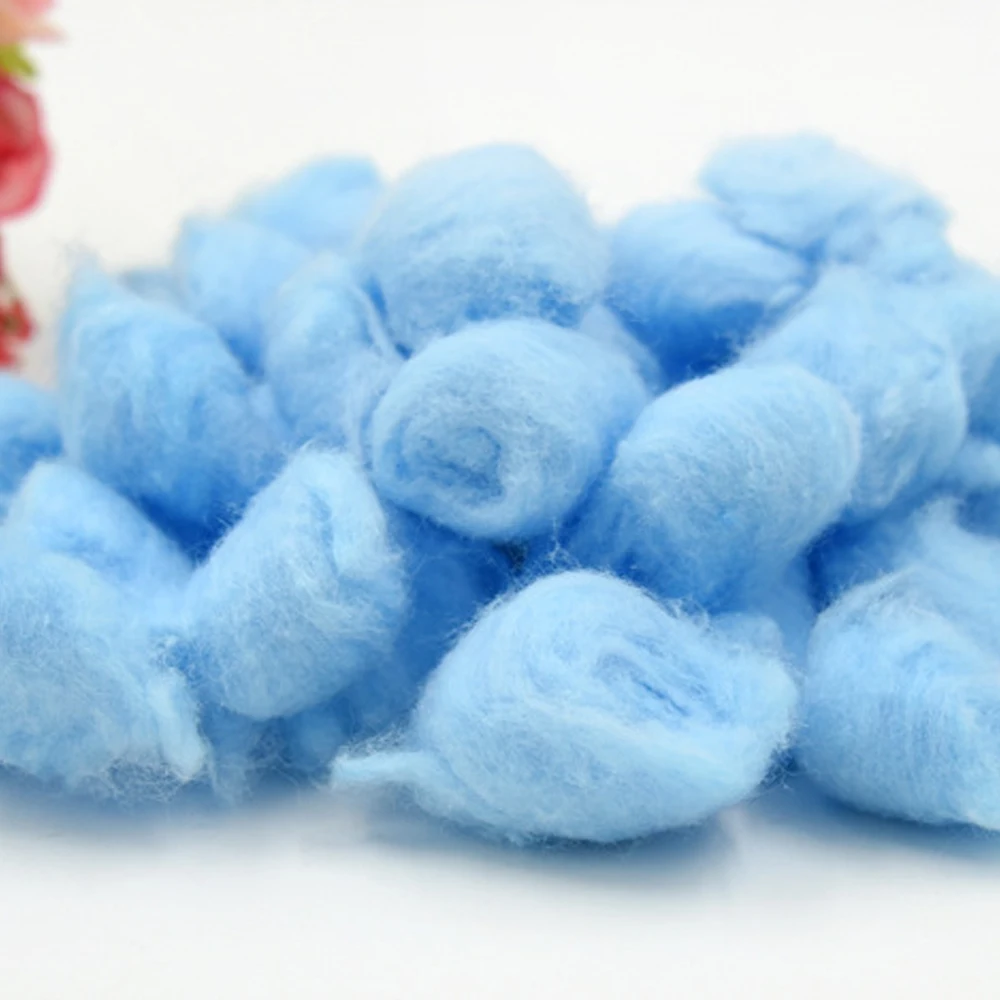 100 шт. хлопковый шарик для домашних животных зимний теплый впитывающий хлопок