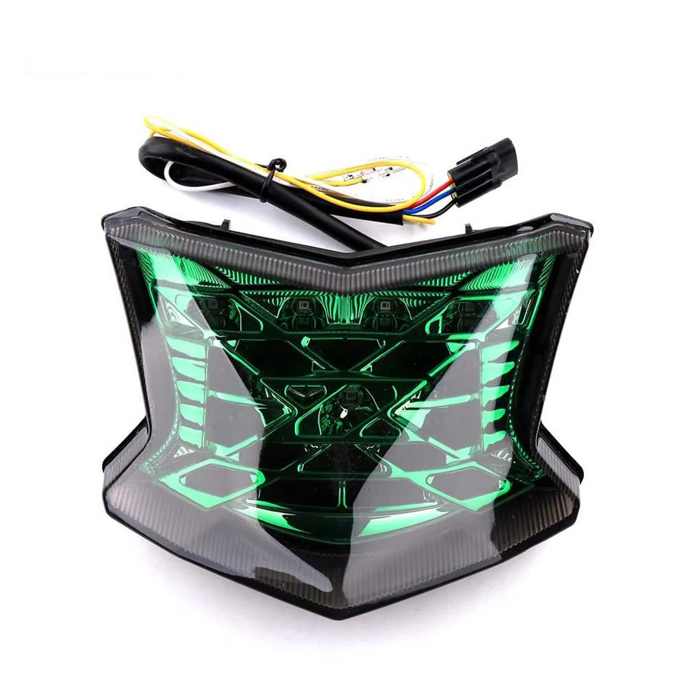 Задний фонарь для мотоцикла стоп сигнал задний поворотники со встроенным