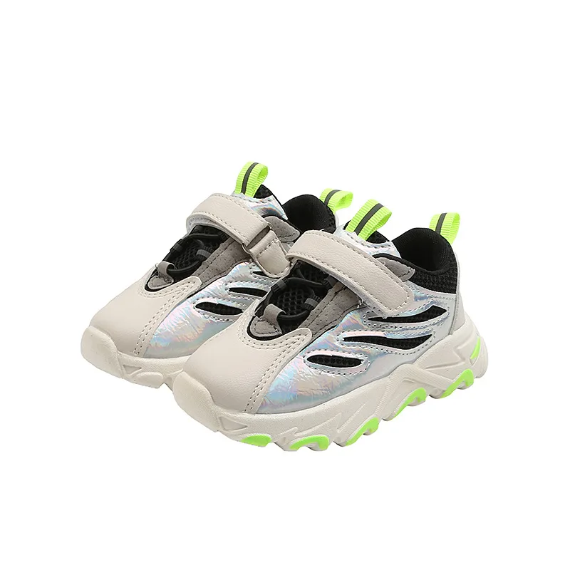 

2021 Spring Autumn Baby Girls Boys Casual Shoes Soft Bottom Non-slip Breathable Outdoor Kids Sneakers Children Sports Shoes