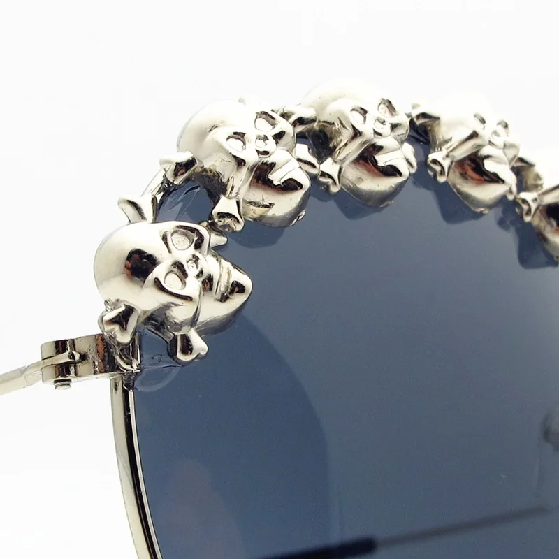 Солнцезащитные очки авиаторы в стиле стимпанк хип хоп|Женские солнцезащитные