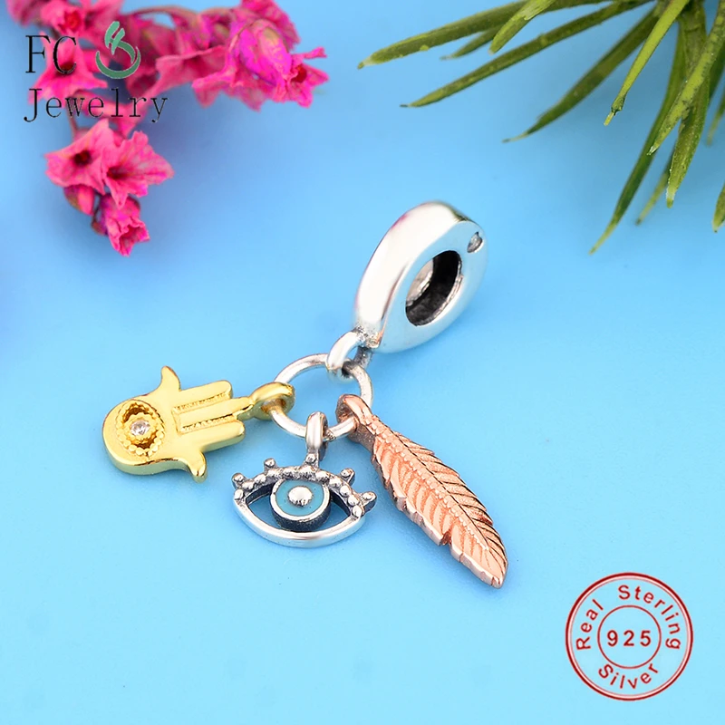 Подходят для оригинального браслета талисмана из серебра 925 пробы подвеска